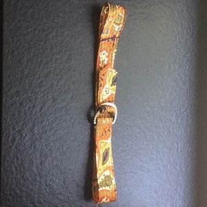 J Crew 100% Silk Belt